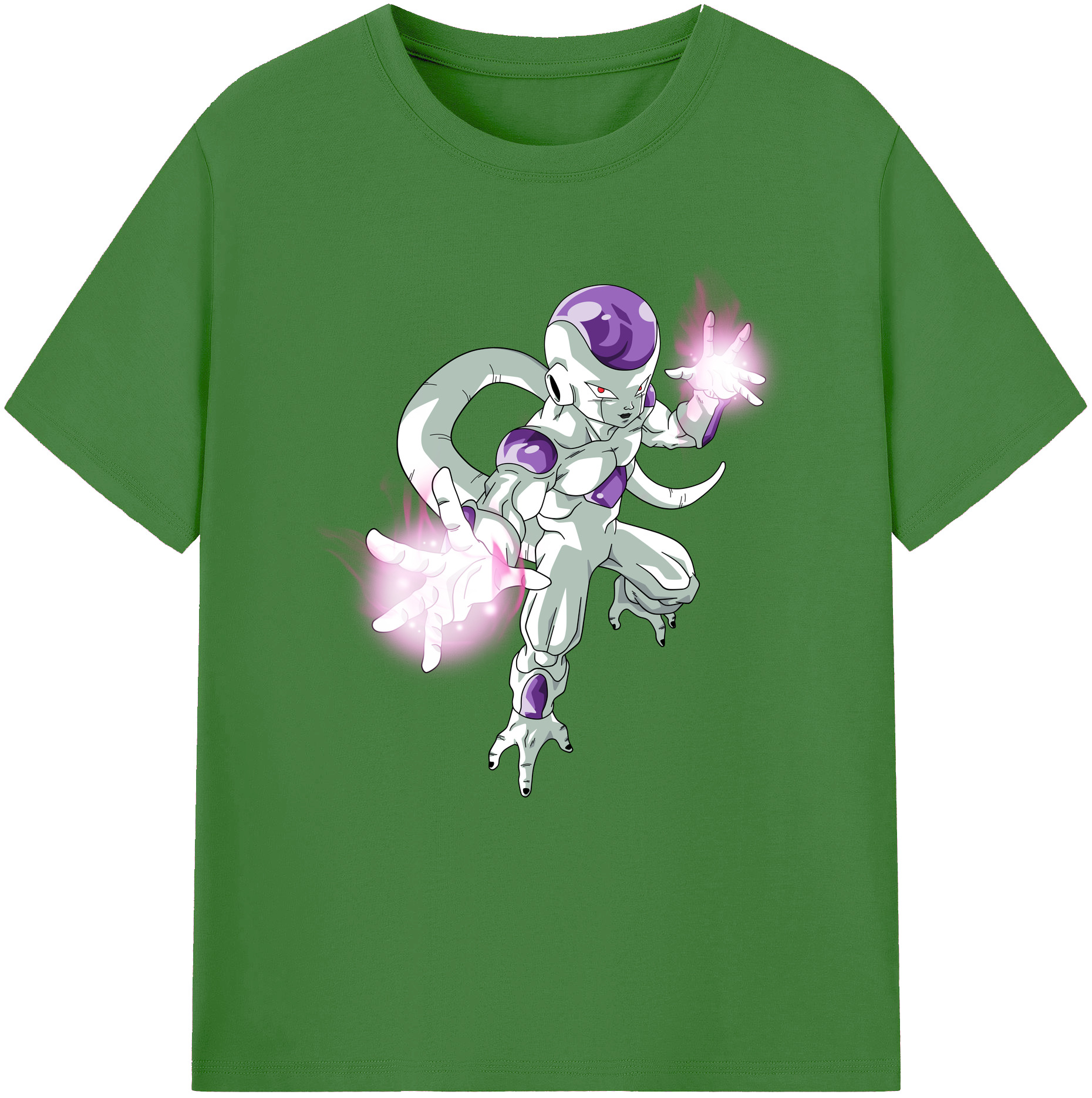 （画像用） ドラゴンボール フリーザ DRAGON BALL Frieza レディースカジュアルプリントTシャツ（綿100％）